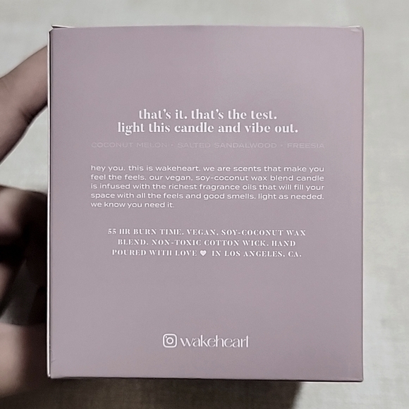 Wakeheart Vibe Check Candle - Picture 4 of 6